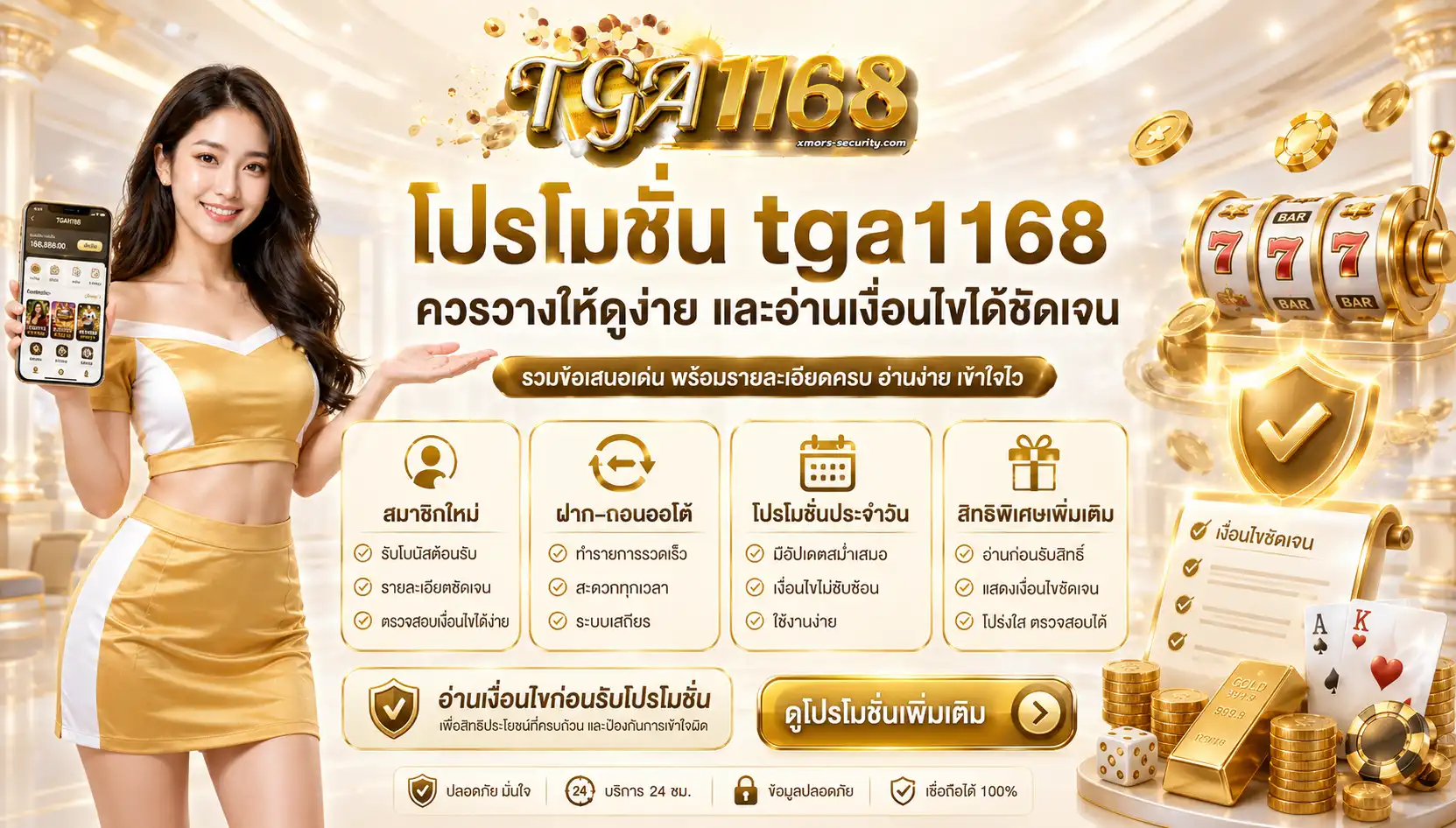 โปรโมชั่น tga1168 ควรวางให้ดูง่ายและอ่านเงื่อนไขได้ชัดเจน